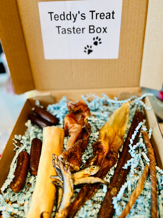 Teddy’s Treat Taster Box - All Natural Dog Treat Selection