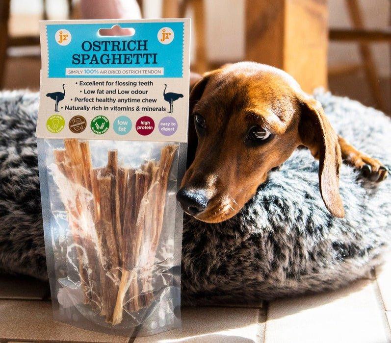 Ostrich Spaghetti 80g - Annie's Dog Treats